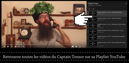 bandeau captain Tonsor play list copie